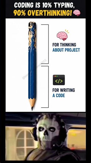 Coding in Reality 😂 | 90% Thinking, 10% Coding#shorts#coding#memes #funny ‪@LearnComputerWithRCS‬