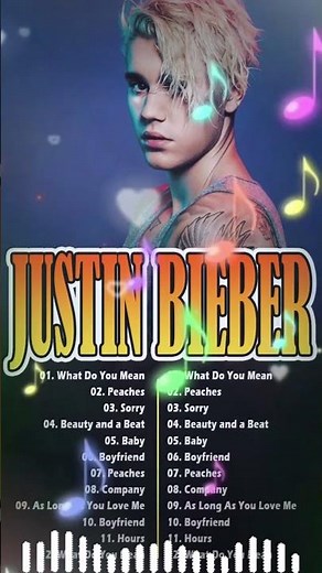 JUSTIN BIEBER Best Songs Playlist 2025 | JUSTIN BIEBER Greatest Hits Full Album 2026