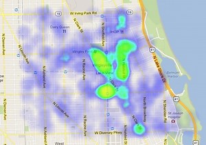 Hot Spots in Lake View: October's Crime Heat Map