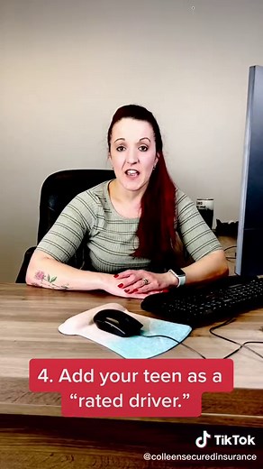 Looking to add your teen to your car insurance policy? Here’s a few tips to get you started! #insurance #carinsurance #teendriver #teens #insuranceprobs #driving #teendriving