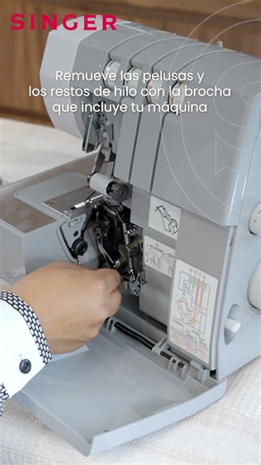 TE MOSTRAMOS COMO REALIZAR EL MANTENIMIENTO A TU OVERLOCK HD0405S