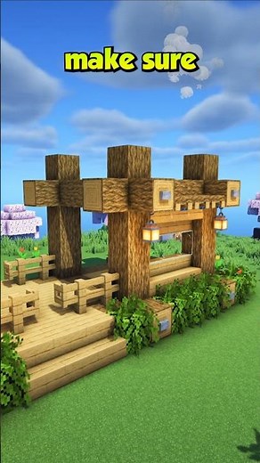Minecraft Easy Starter House 🏡 #minecraftbuilding