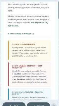 Moodle 5.2 - everything you need to know before the upgrade 🥳😇