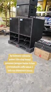 HD music Sidoarjo wa pemesanan 089694073003 #soundsystem #soundhoreg #soundbalap #soundhajatan #pecintahoreg #tukangsound | Zubed Pro