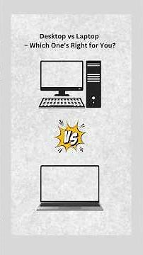 🔥 Desktop vs Laptop – Which One Should You Buy?