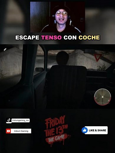 ¡ESCAPAMOS DE MILAGRO!😱 - Friday the 13th: The Game (Completo en YT)🔥 #fridaythe13ththegame #gaming