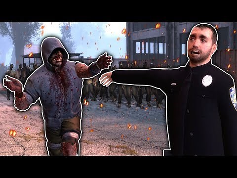 We Checked into a 5-Star Hotel Filled with Zombies in Gmod! - Garry's Mod Multiplayer Gameplay