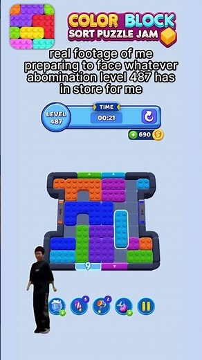 Block Jam Color Sort Game | Smooth Sorting You Can’t Stop Watching!