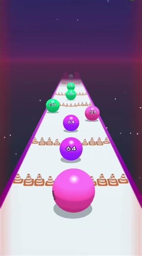 2048 Ball run merge number #2048game