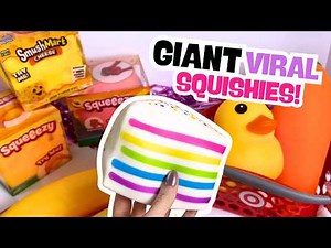 I Tested GIANT VIRAL Squishies… Which One WINS?! 😳🐥🍰