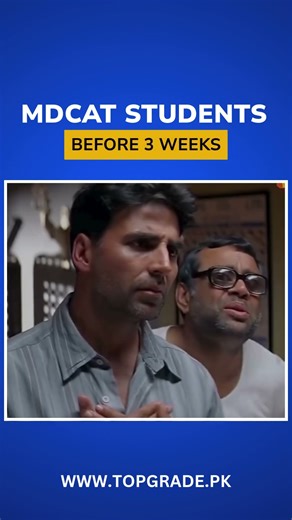 MDCAT Students – 3 Weeks Before the Exam 😭