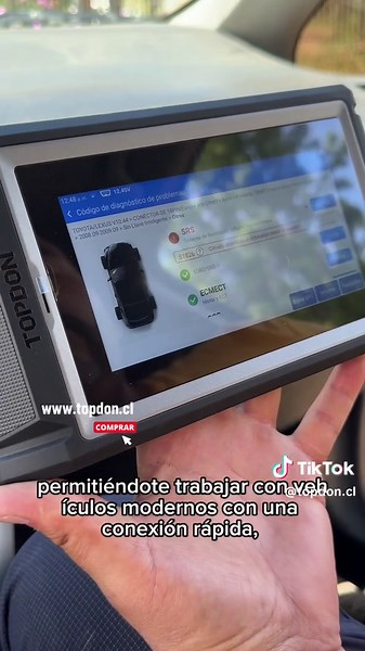 TOPDON BT800 2: El Scanner que Revoluciona Talleres en Chile