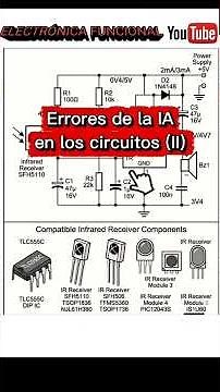 More AI circuit errors. #electronics #mechatronics #electrical #ai #circuit