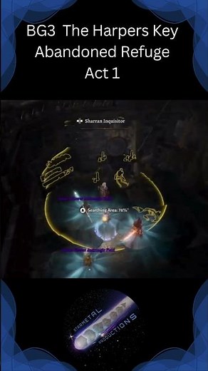 BG3 Hints and Tips BG3 The Harpers Key Abandoned Refuge Act 1 #baldursgate3