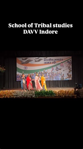 School of tribal Studies SOTS on Instagram: "The School of Tribal Studies Devi Ahilya vishwavidhyalay indore proudly presents a traditional tribal dance performance that reflects the rich cultural heritage, harmony with nature, and vibrant spirit of indigenous communities. Through rhythmic movements, music, and colorful expressions, the performance celebrates ancestral traditions and conveys the deep connection between tribal life, culture, and identity. #davv #tribalstudies📝 #tsdc #tribalstudi