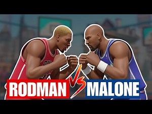 Can Rodman Lock Down Malone? FULL Gameplay!