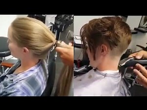 Olivia cuts her hair into a pixie