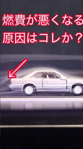 【空力】なぜ車は風抵抗を受ける？後方にできる渦と剥離の恐怖！ #shorts
