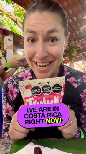 Trying Costa Rican Snacks 😋 #foodreview #sweet #travel