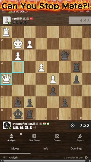 Can You Stop Checkmate?