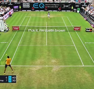 Dustin Brown: The Unique Tennis Artist