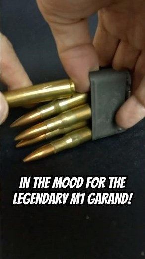 Loading a WW2 Garand EN BLOC Clip! #m1