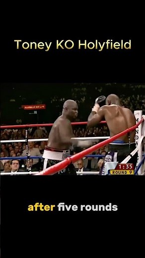 James Toney Knocks Out Evander Holyfield | 2003 Boxing Masterclass