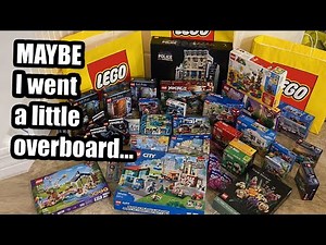 My LARGEST LEGO Store Haul! $1050+ on 2021 LEGO, 40 sets! One set I've NEVER seen before!