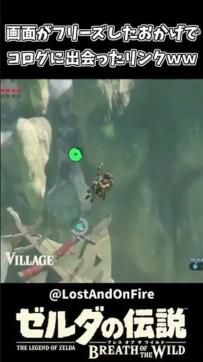 画面がフリーズして見つけたコログｗｗ【ゼルダの伝説 ブレス オブ ザ ワイルド】