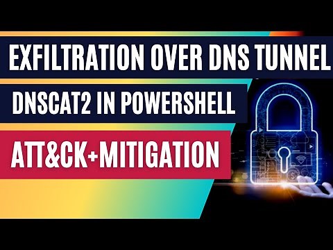 DNSCAT2 PowerShell | DNS Reverse Tunneling | Exfiltration Over Secure Network | Command and Control