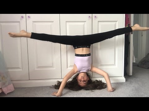 Headstand and splits