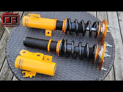 MaXpeedingRods 24 Way Adjustable Damper Full Coilovers with Camber Plates Review (Scion tC2 / tC2.5)