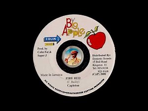 Capleton - Fire Red - 2K0 - Punaany Riddim - TOPDON SELECTIONS