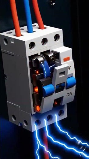 Electric Wiring Inside Wall 4K ⚡ #3danimation #ai #3d