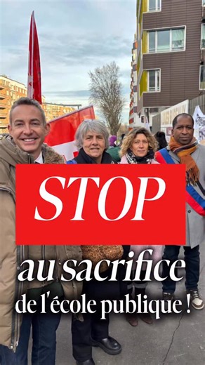 Ian Brossat on Instagram: "Alerte 🚨 Toujours pas capable de faire voter un budget, mais déjà capable de supprimer des postes à la rentrée scolaire ! Rien que dans le 20e, 5 établissements sont concernés par des fermetures de classes à la rentrée 2026, certains en REP. Parmi eux : le collège Jean-Baptiste Clément en grève reconductible depuis vendredi. Honte à ce gouvernement. Honte à Mme Dati qui cautionne ça par sa présence au conseil des ministres. Leur projet : sacrifier l’éducation publique