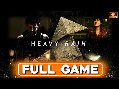 Heavy Rain - Full Game | Longplay Gameplay | Full Main Story | No Commentary | 4K 60FPS PS5