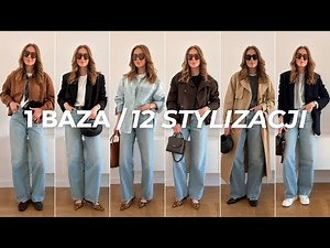 12 STYLIZACJI Z T-SHIRTEM I JEANSAMI - wykorzystaj potencjał swojej szafy👌🏼