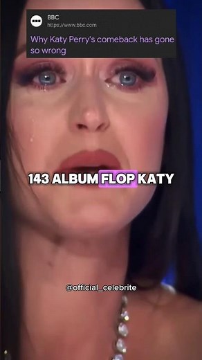 Why Katy Perry Album 143 Flopped ? #Katyperry #Darkhorse