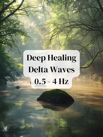 ✨ Deep Healing ✨ Delta Waves (0.5–4 Hz) — deep sleep & healing frequencies Perfect for soothing anxiety and drifting into restorative rest. Full Version on Youtube: Hzwave #DeltaWaves #DeepSleep #HealingVibrations #SleepMusic