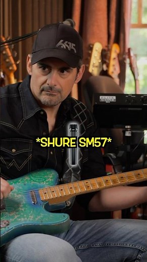 Brad Paisley on Guitar Recording #bradpaisley #guitar #fendertelecaster #shorts