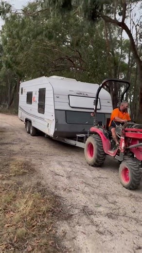 Will it tow a 23 foot caravan Tym 2900#shorts #compacttractor