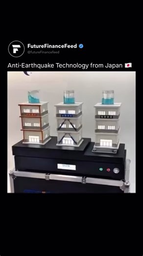 Business | Tech | News on Instagram: "This Japanese engineering BREAKS the laws of physics when the earth shakes 🤯 Forget static foundations. Japan is building skyscrapers that are designed to fight back against earthquakes. What you’re seeing isn’t just concrete; it’s next-level, life-saving innovation💡 They use technologies like base isolation (imagine a building floating on rubber pads) and colossal tuned mass dampers—giant pendulums high up that counteract the building’s sway. This innovat