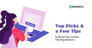 What is Screen Sharing and Best Apps and Software - Brosix