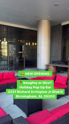 🎄 #NowPartner HOLIDAY POP-UP BAR: Santa is coming to town, Birmingham he is gifting us a limited-edition treat as @Caseysbham at the @WestinBirmingham presents the Naughty or Nice? Christmas Pop-Up Bar!Catch this pop-up on the expansive heated outdoor patio inside the secret private dining room of Casey's Sports Bar Grill.EXPECT:🍹Holiday cocktails, craft beers wines🧁 Specialty Naughty Nice cupcakes by @KJElegantPastries📸 Perfect spot for photos⭐️ AND MORE!🚨Grand Opening is Friday, December 