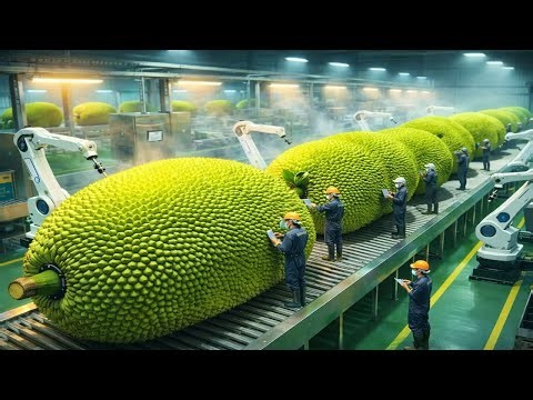 Inside a Jackfruit Chips Factory - How They Make the Perfect Crunch (Full Process)