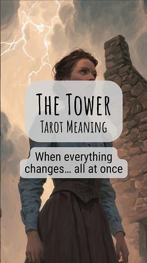 The Tower Tarot Meaning ⚡ | Major Arcana Explained
