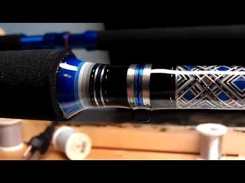Custom fishing rod build