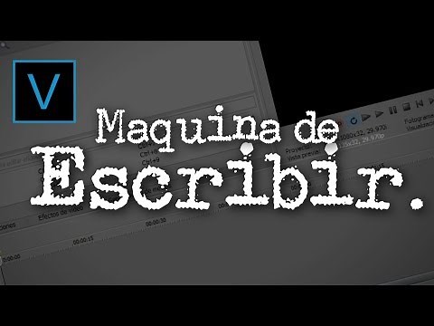 Como hacer el Efecto Maquina de Escribir en Sony Vegas Pro ll TUTORIAL