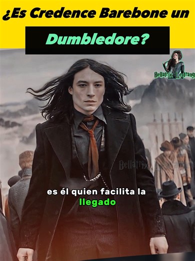 ¿Es realmente Credence Barebone un Dumbledore? 😱💥🔥💯 #harrypotter #animalesfantasticos #credencebarebone #aureliusdumbledore #albusdumbledore #aberforthdumbledore #familiadbledore #obscurus #obscurial | La Cinéfila Lestrange