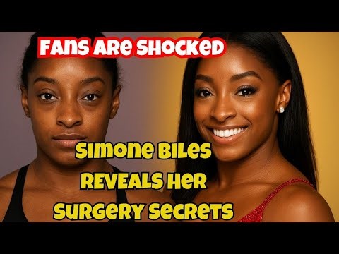Simone Biles Reveals Her Plastic Surgery SECRETS! Fans Can’t Believe What She Admitted